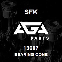 13687 SFK BEARING CONE | AGA Parts