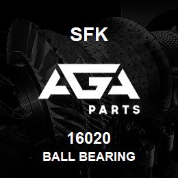 16020 SFK BALL BEARING | AGA Parts