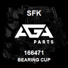 166471 SFK BEARING CUP | AGA Parts