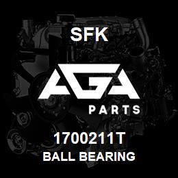 1700211T SFK BALL BEARING | AGA Parts