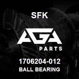 1706204-012 SFK BALL BEARING | AGA Parts