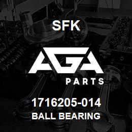 1716205-014 SFK BALL BEARING | AGA Parts