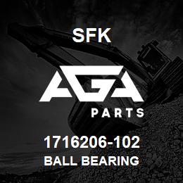 1716206-102 SFK BALL BEARING | AGA Parts