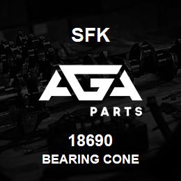 18690 SFK BEARING CONE | AGA Parts