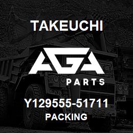 Y129555-51711 Takeuchi PACKING | AGA Parts