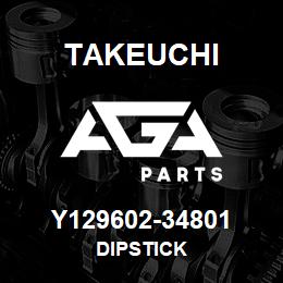 Y129602-34801 Takeuchi DIPSTICK | AGA Parts