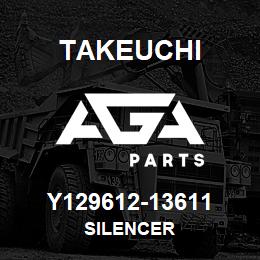 Y129612-13611 Takeuchi SILENCER | AGA Parts