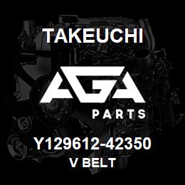 Y129612-42350 Takeuchi V BELT | AGA Parts