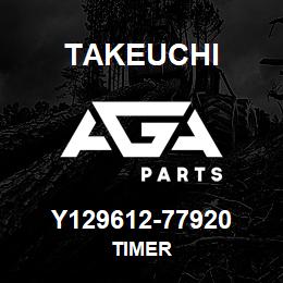 Y129612-77920 Takeuchi TIMER | AGA Parts