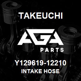 Y129619-12210 Takeuchi INTAKE HOSE | AGA Parts