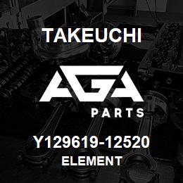 Y129619-12520 Takeuchi ELEMENT | AGA Parts