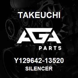 Y129642-13520 Takeuchi SILENCER | AGA Parts