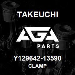 Y129642-13590 Takeuchi CLAMP | AGA Parts