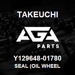 Y129648-01780 Takeuchi SEAL (OIL WHEEL | AGA Parts