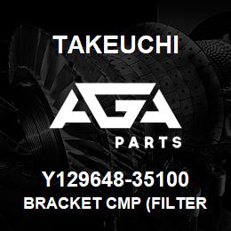 Y129648-35100 Takeuchi BRACKET CMP (FILTER | AGA Parts