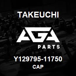 Y129795-11750 Takeuchi CAP | AGA Parts