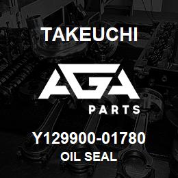 Y129900-01780 Takeuchi OIL SEAL | AGA Parts