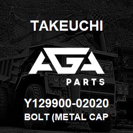 Y129900-02020 Takeuchi BOLT (METAL CAP | AGA Parts