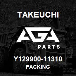 Y129900-11310 Takeuchi PACKING | AGA Parts