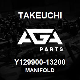 Y129900-13200 Takeuchi MANIFOLD | AGA Parts