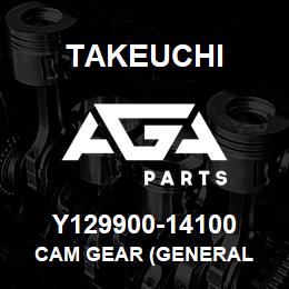 Y129900-14100 Takeuchi CAM GEAR (GENERAL | AGA Parts