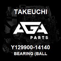 Y129900-14140 Takeuchi BEARING (BALL | AGA Parts