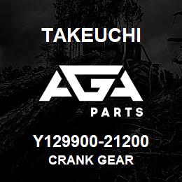 Y129900-21200 Takeuchi CRANK GEAR | AGA Parts