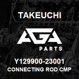 Y129900-23001 Takeuchi CONNECTING ROD CMP | AGA Parts