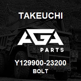 Y129900-23200 Takeuchi BOLT | AGA Parts