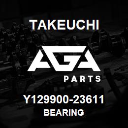 Y129900-23611 Takeuchi BEARING | AGA Parts