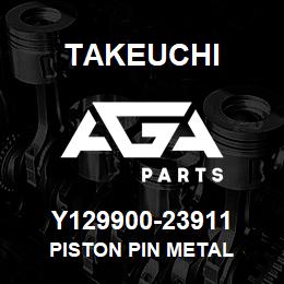 Y129900-23911 Takeuchi PISTON PIN METAL | AGA Parts