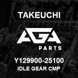 Y129900-25100 Takeuchi IDLE GEAR CMP | AGA Parts