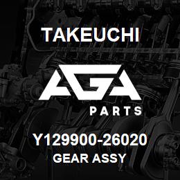 Y129900-26020 Takeuchi GEAR ASSY | AGA Parts