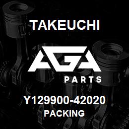 Y129900-42020 Takeuchi PACKING | AGA Parts