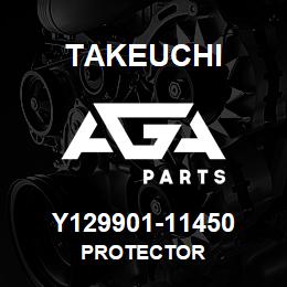 Y129901-11450 Takeuchi PROTECTOR | AGA Parts