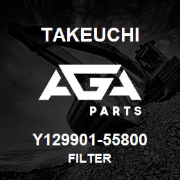 Y129901-55800 Takeuchi FILTER | AGA Parts