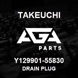 Y129901-55830 Takeuchi DRAIN PLUG | AGA Parts