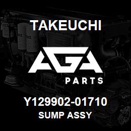 Y129902-01710 Takeuchi SUMP ASSY | AGA Parts