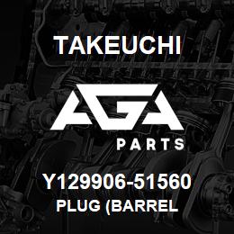 Y129906-51560 Takeuchi PLUG (BARREL | AGA Parts