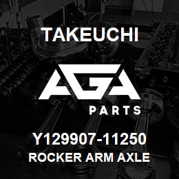 Y129907-11250 Takeuchi ROCKER ARM AXLE | AGA Parts