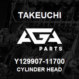 Y129907-11700 Takeuchi CYLINDER HEAD | AGA Parts