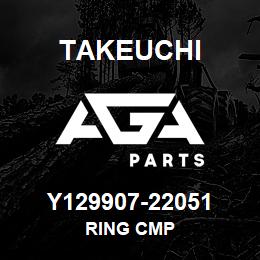 Y129907-22051 Takeuchi RING CMP | AGA Parts