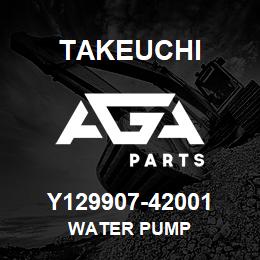 Y129907-42001 Takeuchi WATER PUMP | AGA Parts