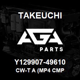 Y129907-49610 Takeuchi CW-T A (MP4 CMP | AGA Parts