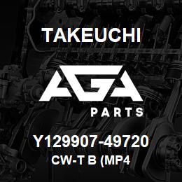 Y129907-49720 Takeuchi CW-T B (MP4 | AGA Parts