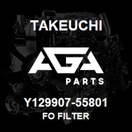 Y129907-55801 Takeuchi FO FILTER | AGA Parts