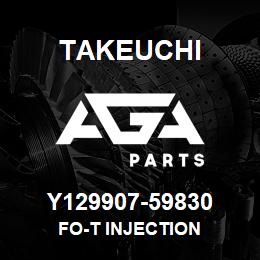 Y129907-59830 Takeuchi FO-T INJECTION | AGA Parts