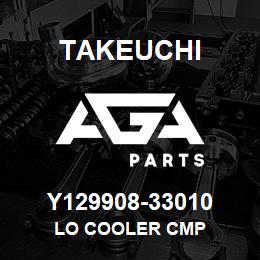 Y129908-33010 Takeuchi LO COOLER CMP | AGA Parts