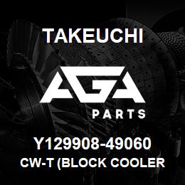 Y129908-49060 Takeuchi CW-T (BLOCK COOLER | AGA Parts