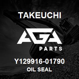 Y129916-01790 Takeuchi OIL SEAL | AGA Parts